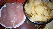 Kureci prsicka ze dvou ingredienci, Potrebne suroviny