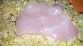 Kureci prsicka ze dvou ingredienci, Kureci platky oblime v bramburkach