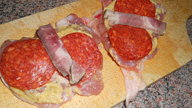 Kuřecí špalíčky na jehle s vůní uzeného