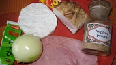 Kuřecí závitky s wasabi pastou a hermelínem