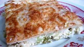 Květákovo-brokolicový koláč