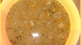 Novoroční čočková polévka