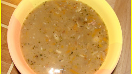 Novoroční čočková polévka