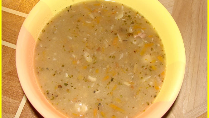 Novoroční čočková polévka