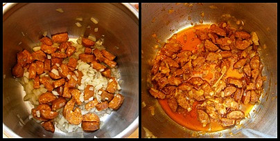Pikantní polévka z červené řepy (na oleji zpěníme cibuli,přidáme klobásu a…)