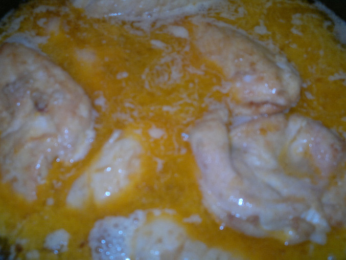 Plněné kuřecí s pikantní  smetanovou omáčkou, Plněné kuřecí s pikantní  smetanovou omáčkou