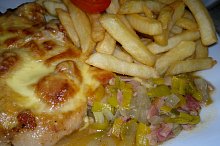 Pórkový kotlet se šunkou Stenly