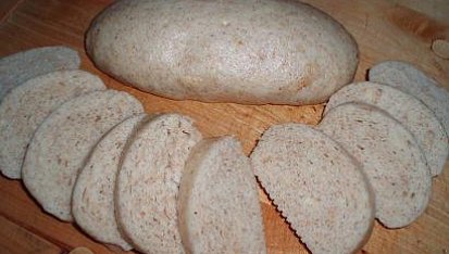 Přílohové knedlíky s grahamovou moukou a bez vajec, knedlíky s celozrnnou moukou