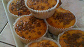 Recept na rychlé muffiny s kousky čokolády