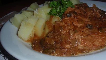 Šenkýřská vepřová kotleta