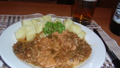 Šenkýřská vepřová kotleta