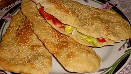 Sezamový chléb z Íránu