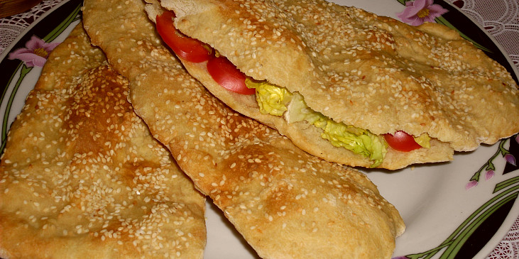 Sezamový chléb z Íránu