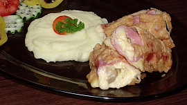 Šunková rolka smažená