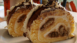 Tiramisu roláda s Mascarpone