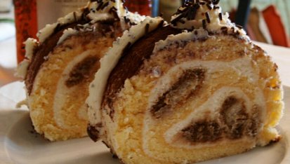 Tiramisu roláda s Mascarpone