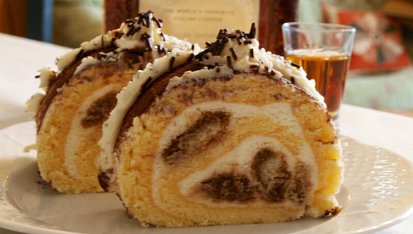 Tiramisu roláda s Mascarpone