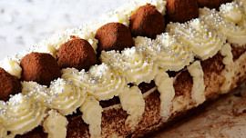 Tiramisu roláda s Mascarpone