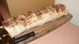 Tiramisu roláda s Mascarpone