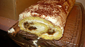 Tiramisu roláda s Mascarpone (anfás)