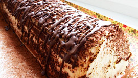 Tiramisu roláda s Mascarpone