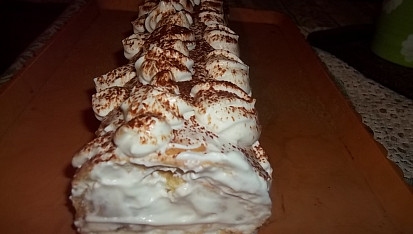 Tiramisu roláda s Mascarpone, a tady je moje...