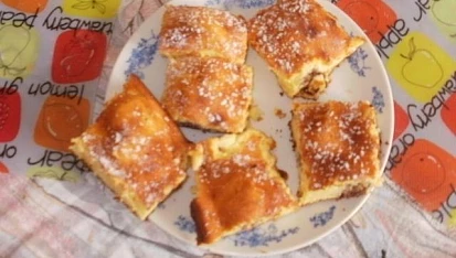 Tvarohový švédský koláč