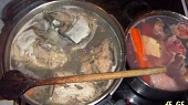 Vánoční rybí polévka krémová, Vaření polévky