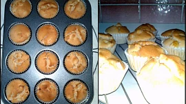 Vegan jablečné muffiny