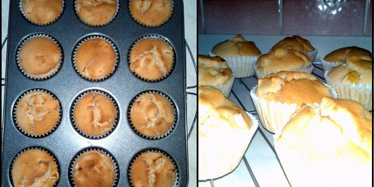 Vegan jablečné muffiny