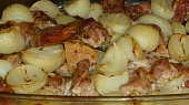 Vepřové kousky na cibuli