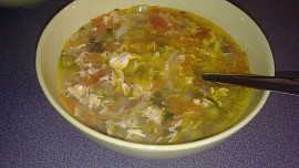 Zeleninová polévka (hustá)