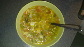 Zeleninová polévka (hustá)