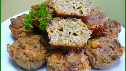 Zeleninové muffinky