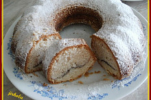 Bábovka bez vajec - řez