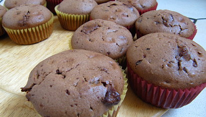 Čokoládové muffiny III
