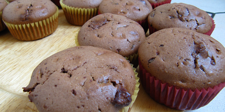 Čokoládové muffiny III