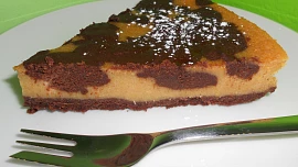 Čokoládovo-dýňový cheesecake