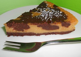 Čokoládovo-dýňový cheesecake