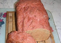 Chléb s červenou řepou/ Cviklový chlieb