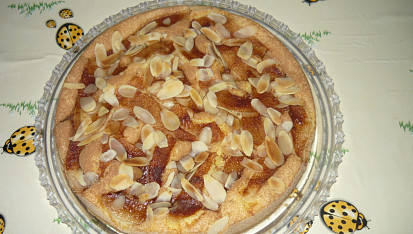 Francouzský  hruškový koláč