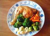 Grilované dietní kuře