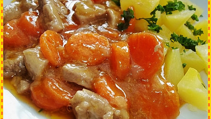 Marinované vepřové s mrkví, Marinované vepřové s mrkví