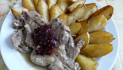 Medailonky z plece s tymiánem a jalovcem