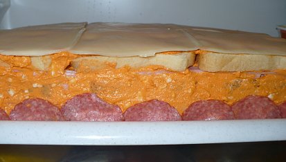 Můj první slaný dort k 60-tinám pro tchýni