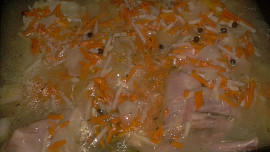 Naložený králík na medové hořčici a na smetaně