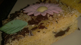 Ořechovo-citronový moučník k čaji a ke kávě