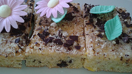 Ořechovo-citronový moučník k čaji a ke kávě