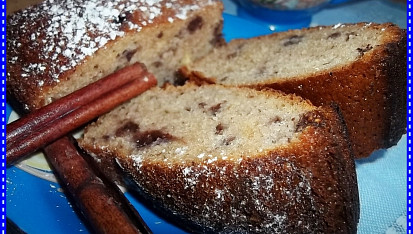 Ovocná  zakysaná   bábovečka(rychlá), Ovocná  zakysaná  bábovečka(rychlá)