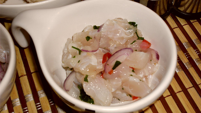 Peruánské ceviche